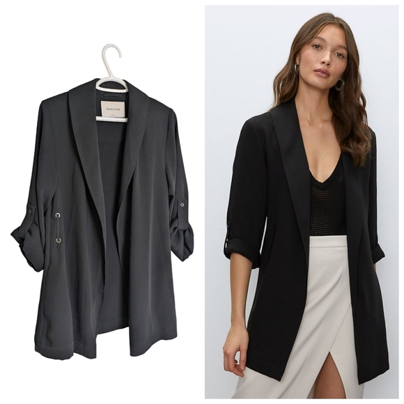 Babaton Black Blazer - Picture 1 of 13
